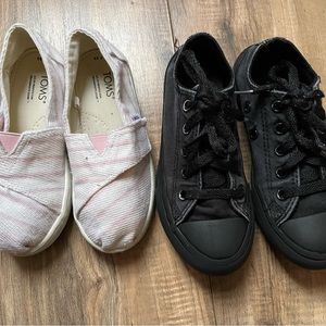 Toms And Converse Bundle Shoes